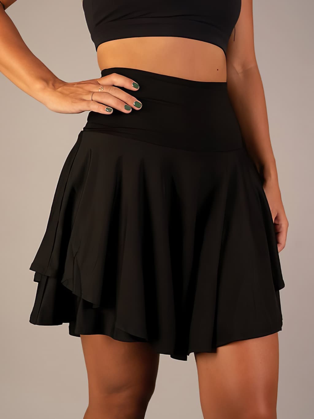 Jupe "Poches & Short" Intégré
