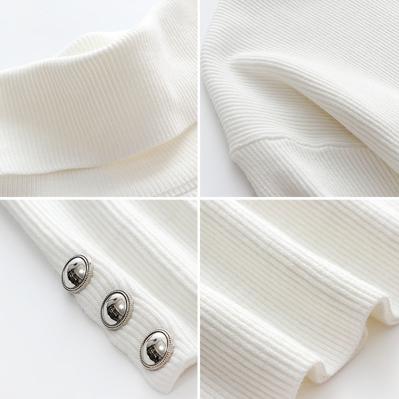 Pull Col Roulé Oversize & Chaud
