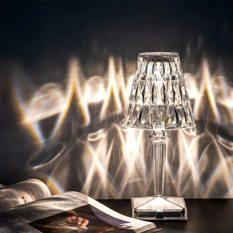 Lampe de bureau LED sans fil 3-en-1 Premium
