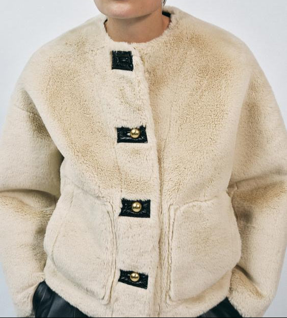 Veste en fausse fourrure Grace