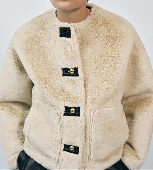 Veste en fausse fourrure Grace