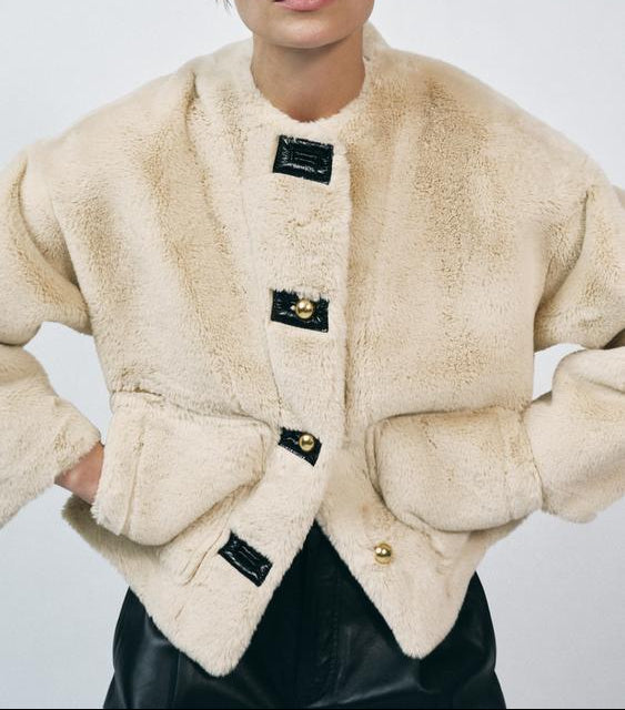 Veste en fausse fourrure Grace