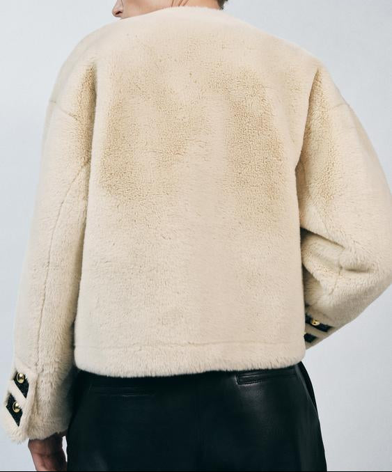 Veste en fausse fourrure Grace
