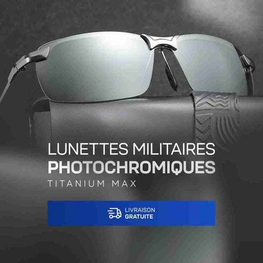 Lunettes Militaires Photochromiques Titanium Max
