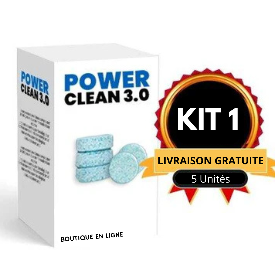 Power Clean 3.0 – Pastilles de nettoyage en profondeur pour la graisse