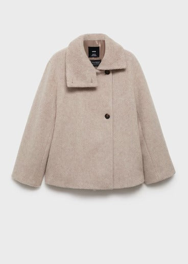 Manteau en Laine à Col Montant - Copenhague