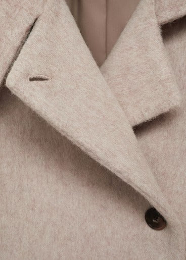 Manteau en Laine à Col Montant - Copenhague