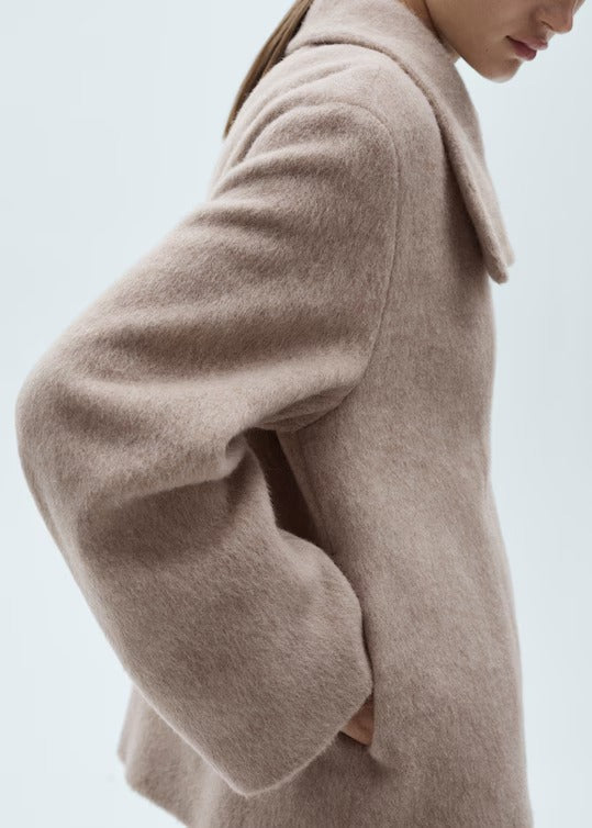 Manteau en Laine à Col Montant - Copenhague