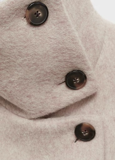 Manteau en Laine à Col Montant - Copenhague