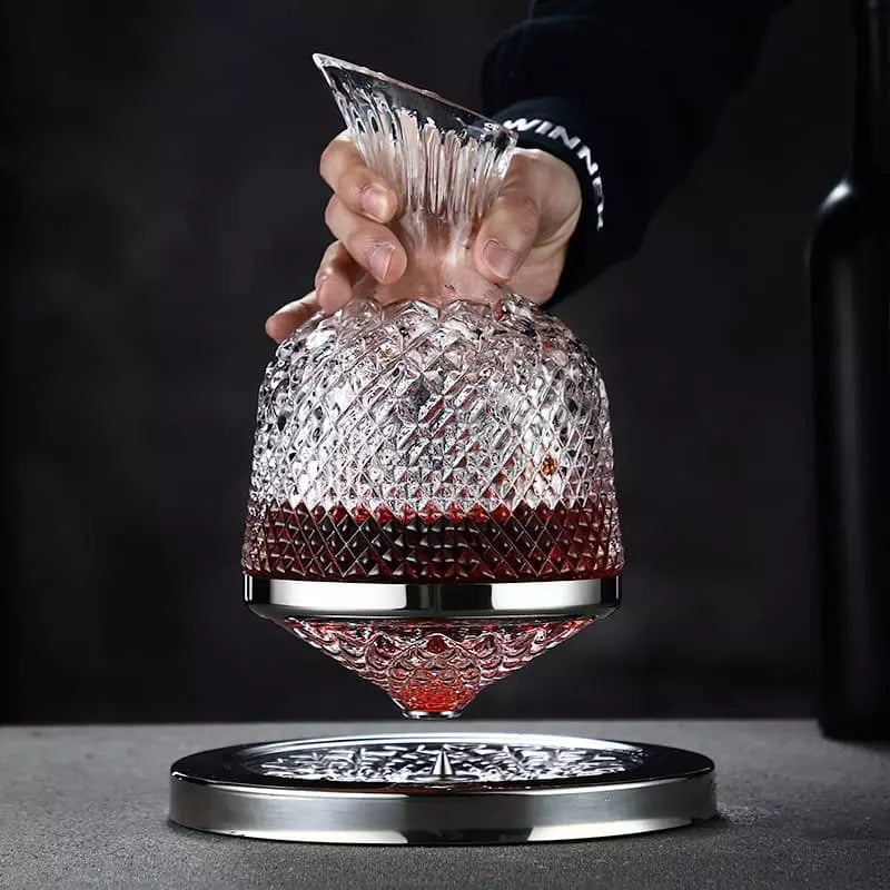 Carafe à vin en verre cristal