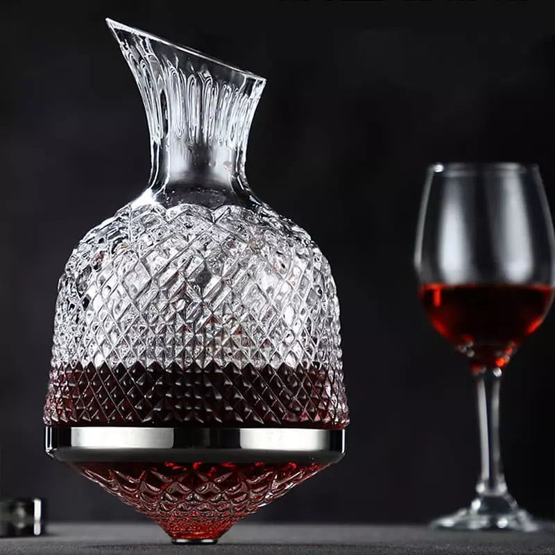 Carafe à vin en verre cristal