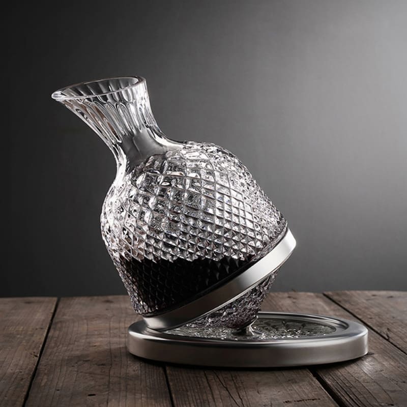 Carafe à vin en verre cristal