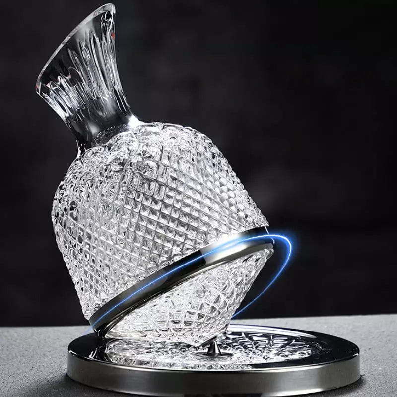 Carafe à vin en verre cristal