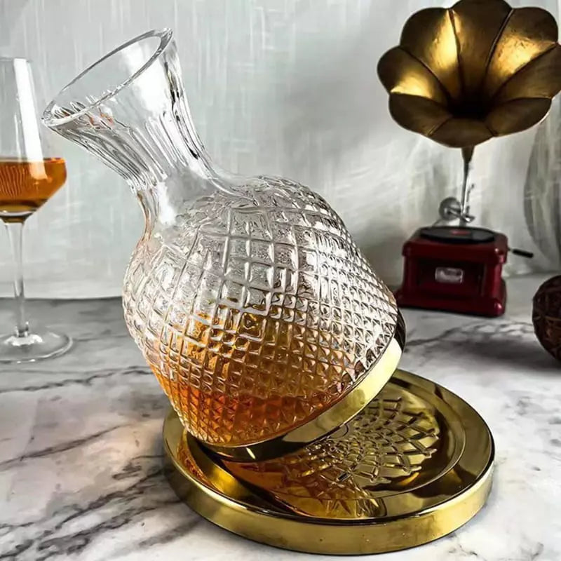 Carafe à vin en verre cristal