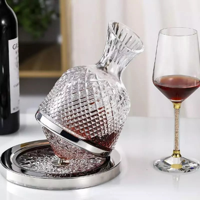 Carafe à vin en verre cristal