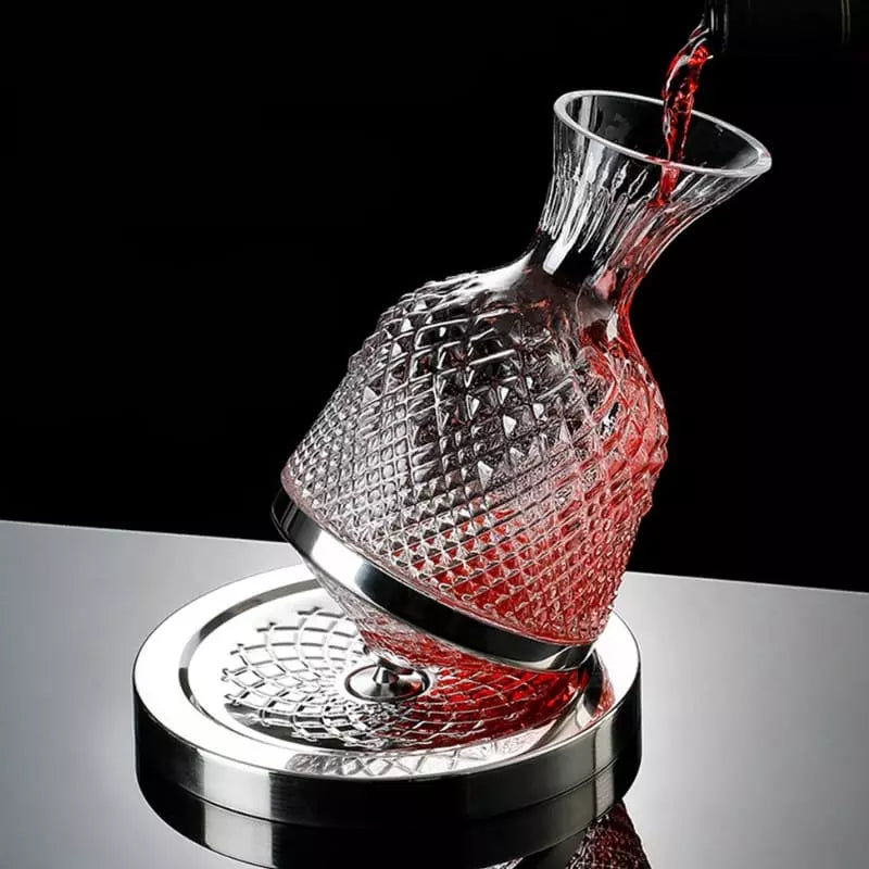 Carafe à vin en verre cristal