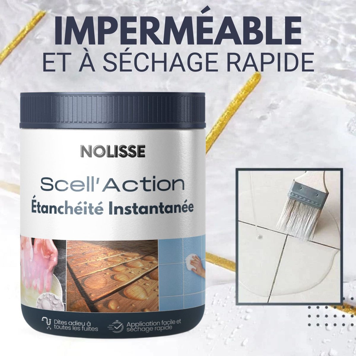 Scell'Action - Mastic de revêtement imperméable