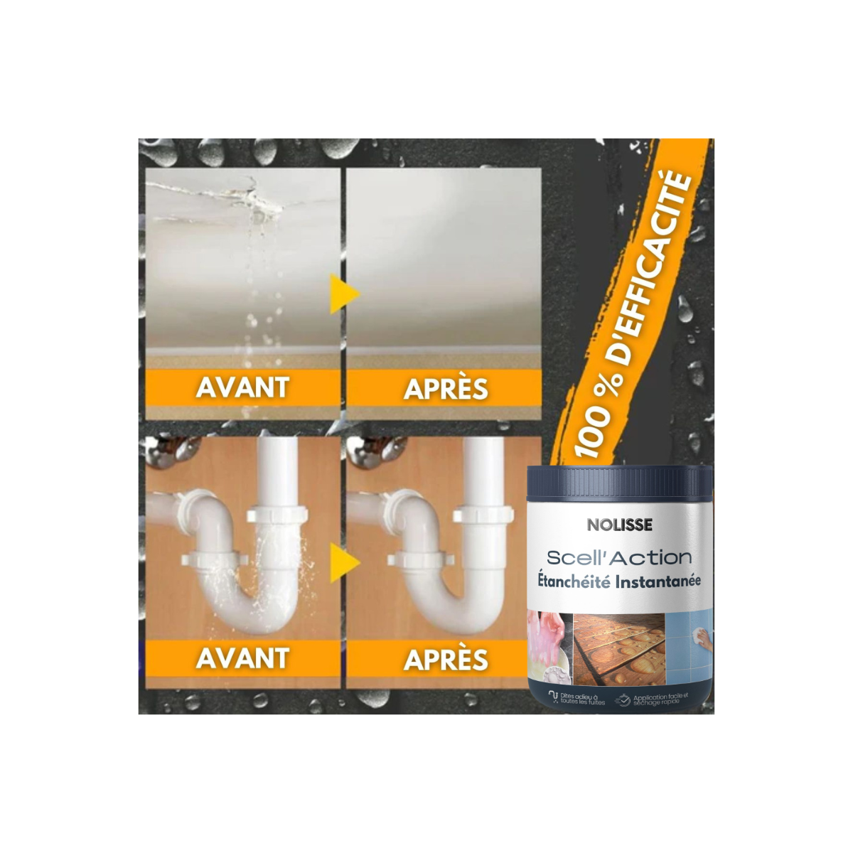 Scell'Action - Mastic de revêtement imperméable