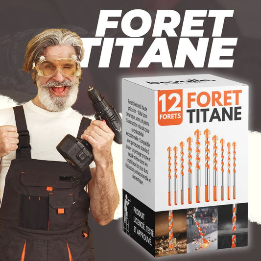 Foret en titane - Ultra durable