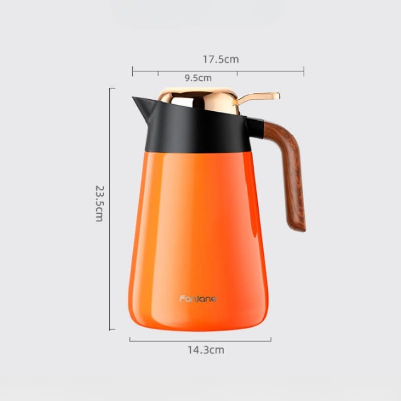 Bouteille isotherme en inox pour café et thé – 1,6L