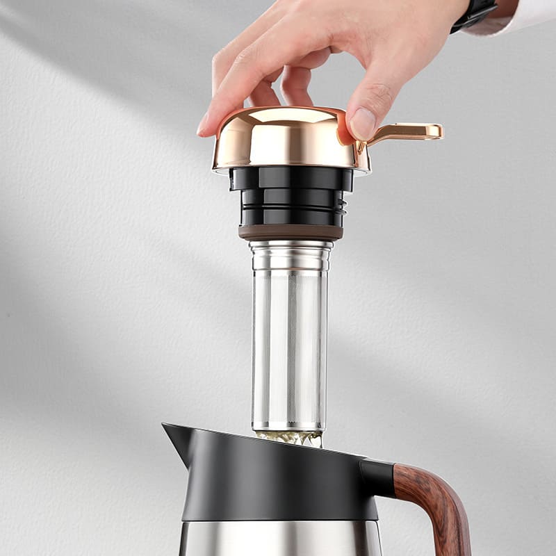 Bouteille isotherme en inox pour café et thé – 1,6L