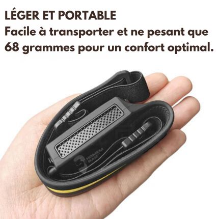Lampe frontale avec capteur + CADEAU