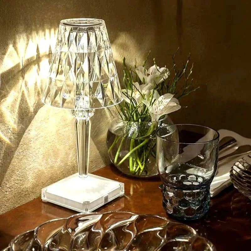 Lampe de bureau LED sans fil 3-en-1 Premium