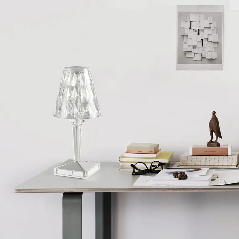 Lampe de bureau LED sans fil 3-en-1 Premium