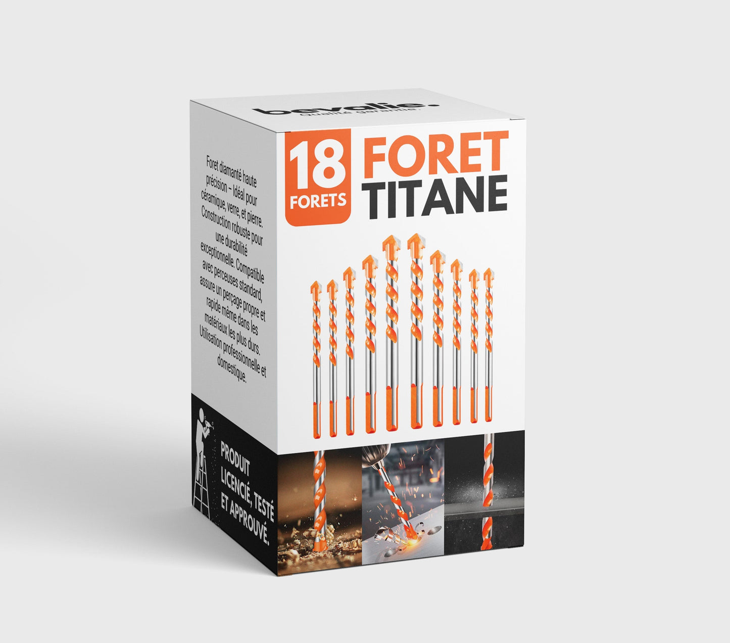Foret en titane - Ultra durable