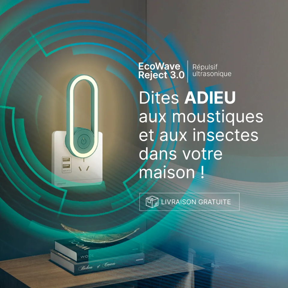 EcoWave 3.0 - Répulsif Ultrasonique
