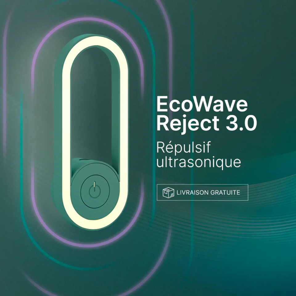 EcoWave 3.0 - Répulsif Ultrasonique