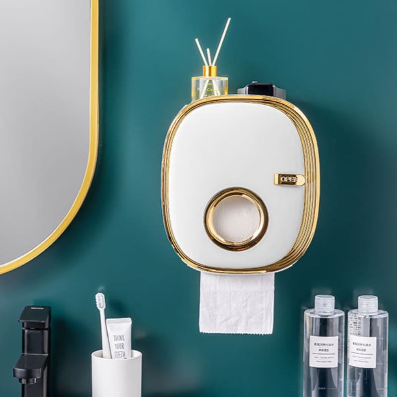 Porte-papier toilette mural, support pour papier hygiénique