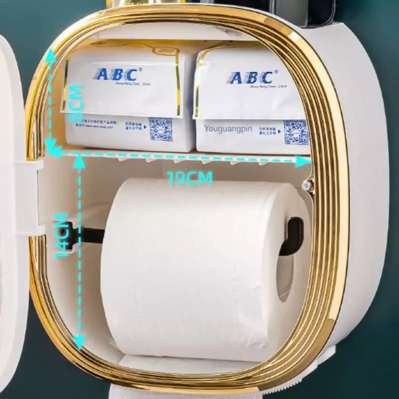 Porte-papier toilette mural, support pour papier hygiénique