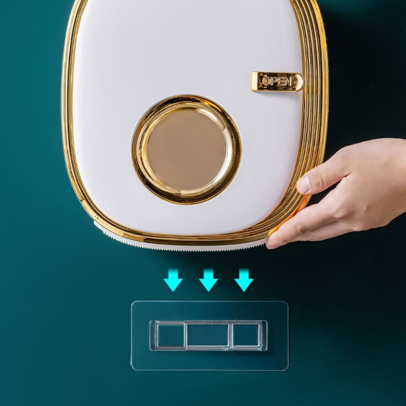 Porte-papier toilette mural, support pour papier hygiénique