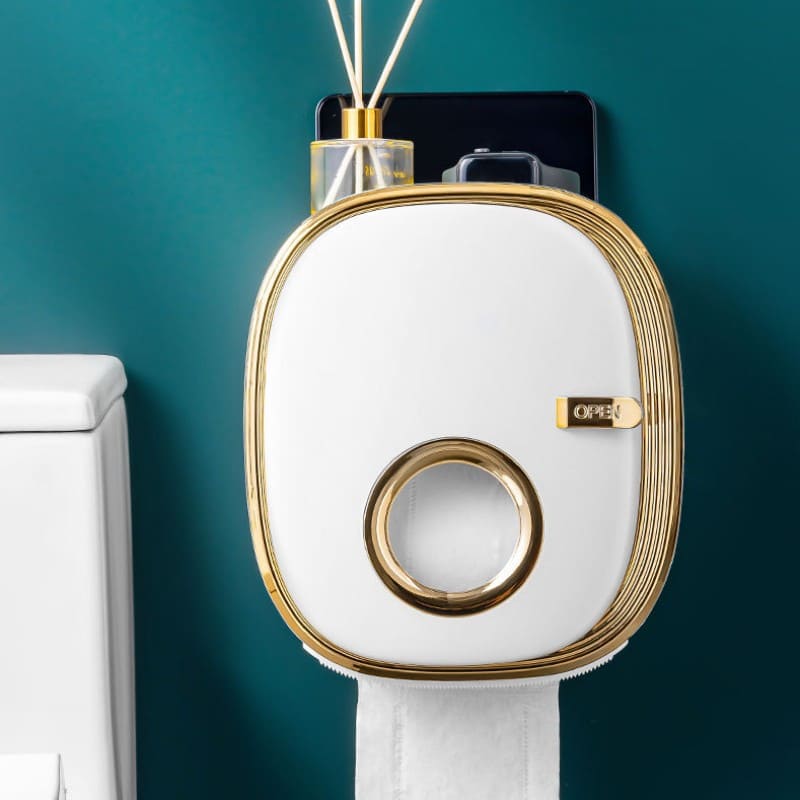 Porte-papier toilette mural, support pour papier hygiénique