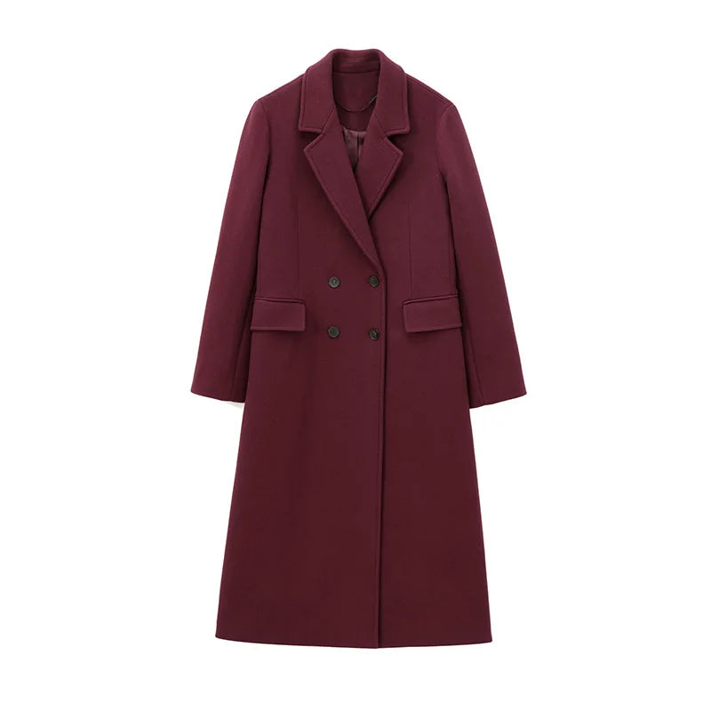 Vestes longues en fausse fourrure pour femmes