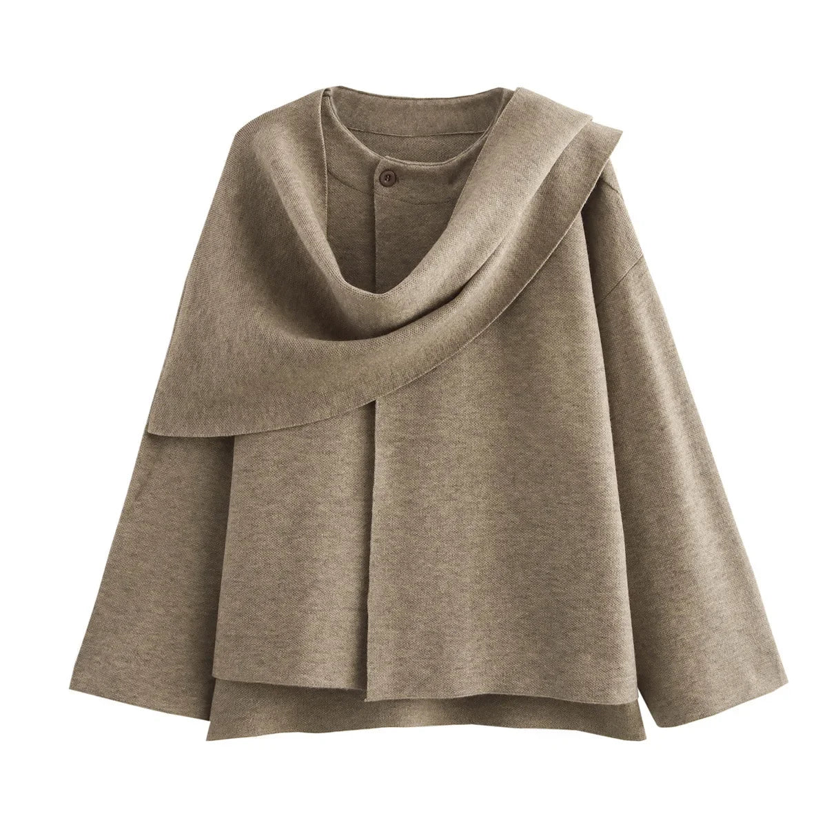 ZA-Pardessus en Tricot pour Femme