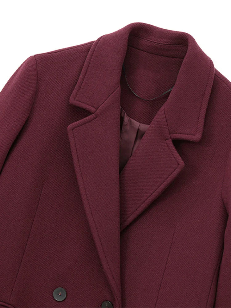 Vestes longues en fausse fourrure pour femmes