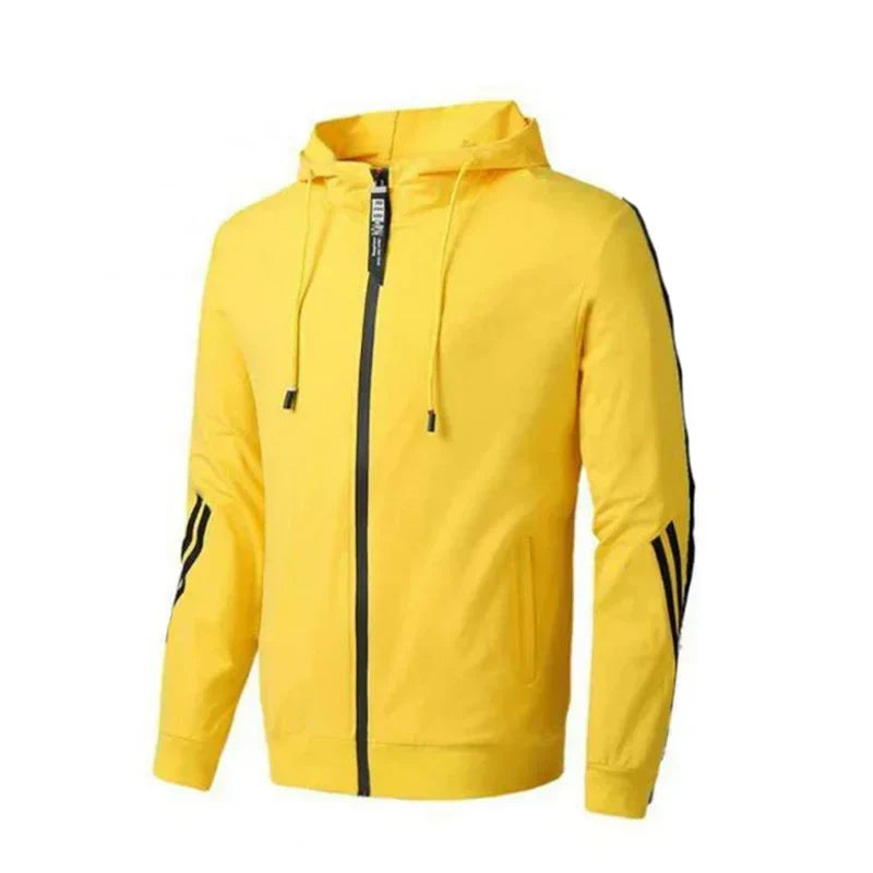 Sweat à capuche zippé pour hommes