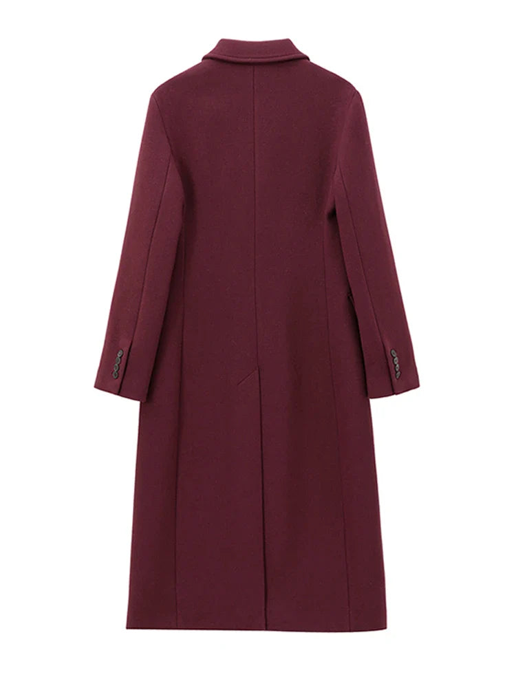 Vestes longues en fausse fourrure pour femmes