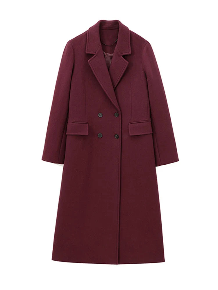 Vestes longues en fausse fourrure pour femmes