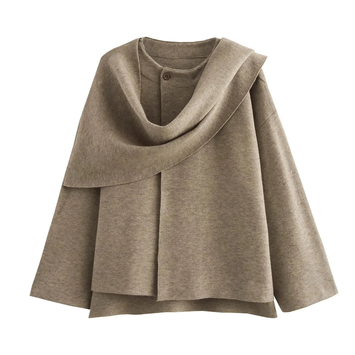ZA-Pardessus en Tricot pour Femme