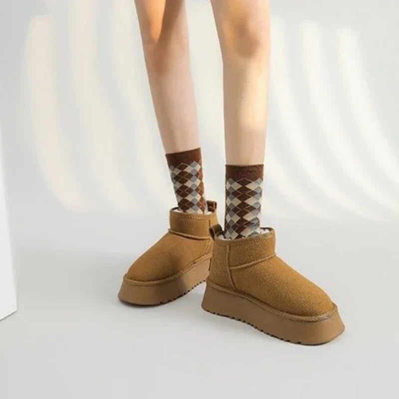 Bottes en Daim et Fourrure Daisy