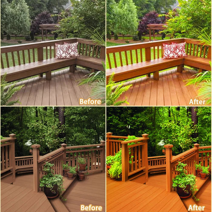 Huile de cire pour bois anti-corrosion extérieure (Imperméabilisation et rénovation)