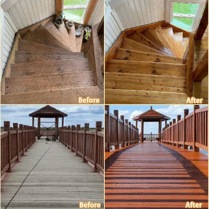 Huile de cire pour bois anti-corrosion extérieure (Imperméabilisation et rénovation)