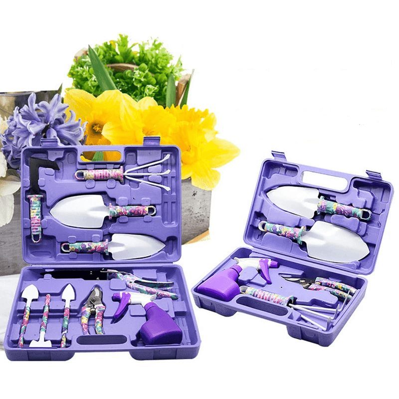 Set d'outils de jardinage de 10 pièces