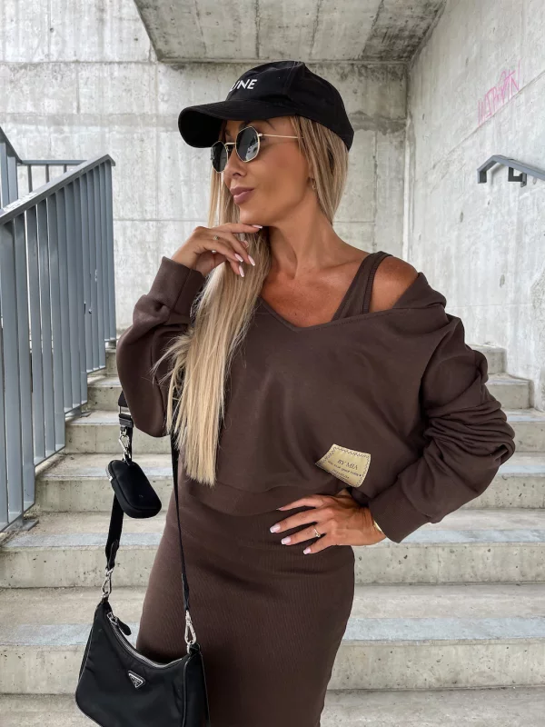 Ensemble Robe & Sweat-shirt