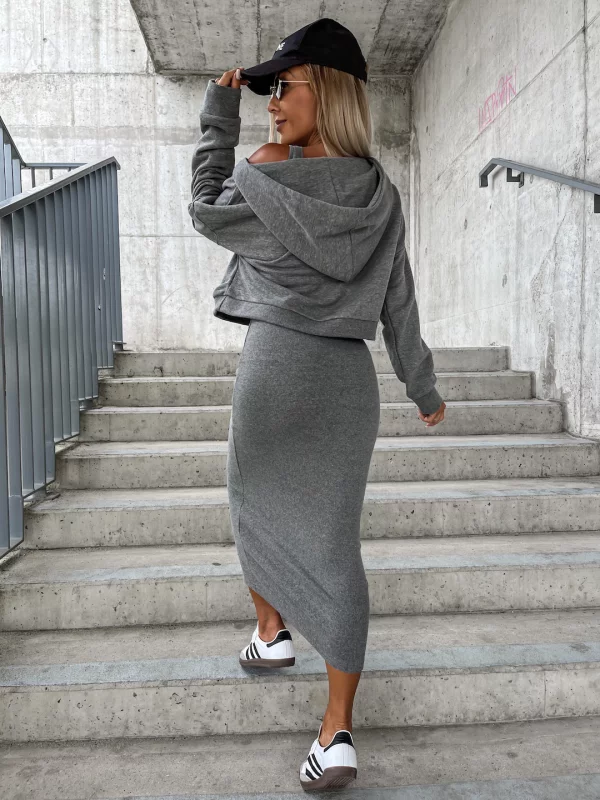 Ensemble Robe & Sweat-shirt